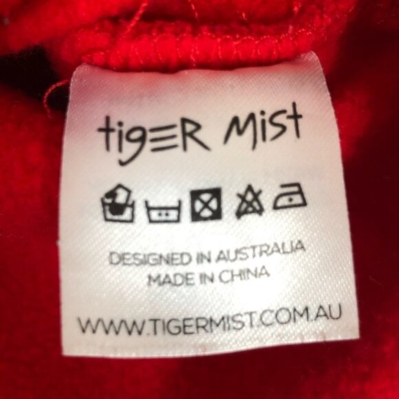 I.AM.GIA Delevingne Red Cropped Hoodie Size Small - Picture 6 of 9